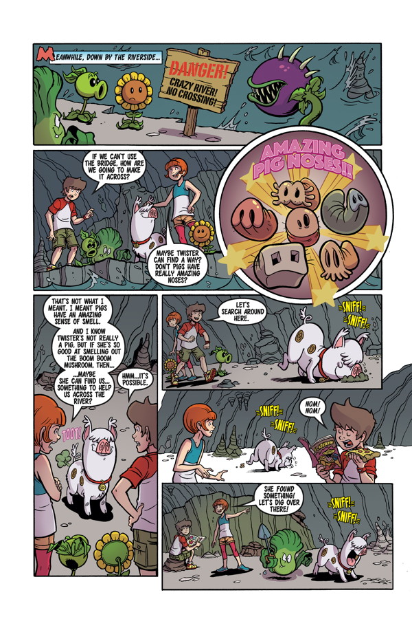 Plants vs. Zombies #11: Boom Boom Mushroom :: Profile :: Dark Horse Comics