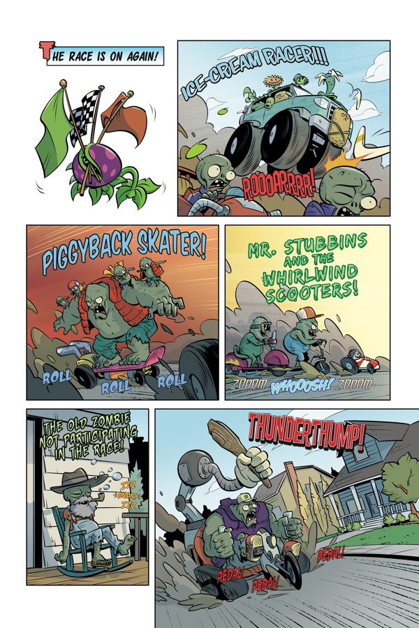 Plants vs. Zombies Volume 5: Petal to the Metal by Paul Tobin