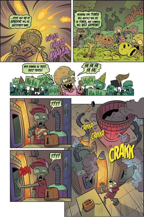 Plants vs. Zombies Zomnibus Volume 2 - by Paul Tobin (Hardcover)