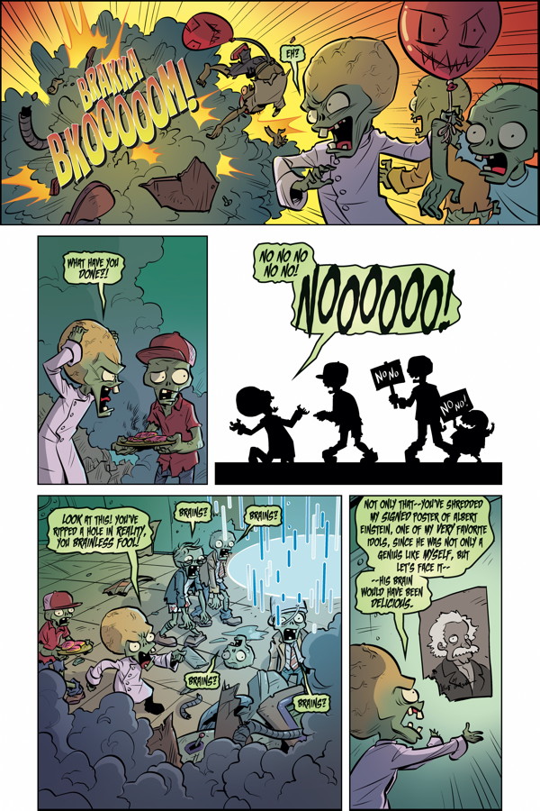 Plants vs. Zombies Zomnibus Volume 1 HC :: Profile :: Dark Horse Comics