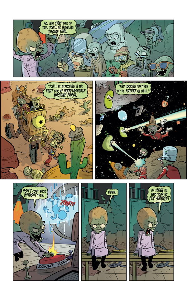 Plants vs. Zombies Zomnibus Volume 1 HC :: Profile :: Dark Horse Comics