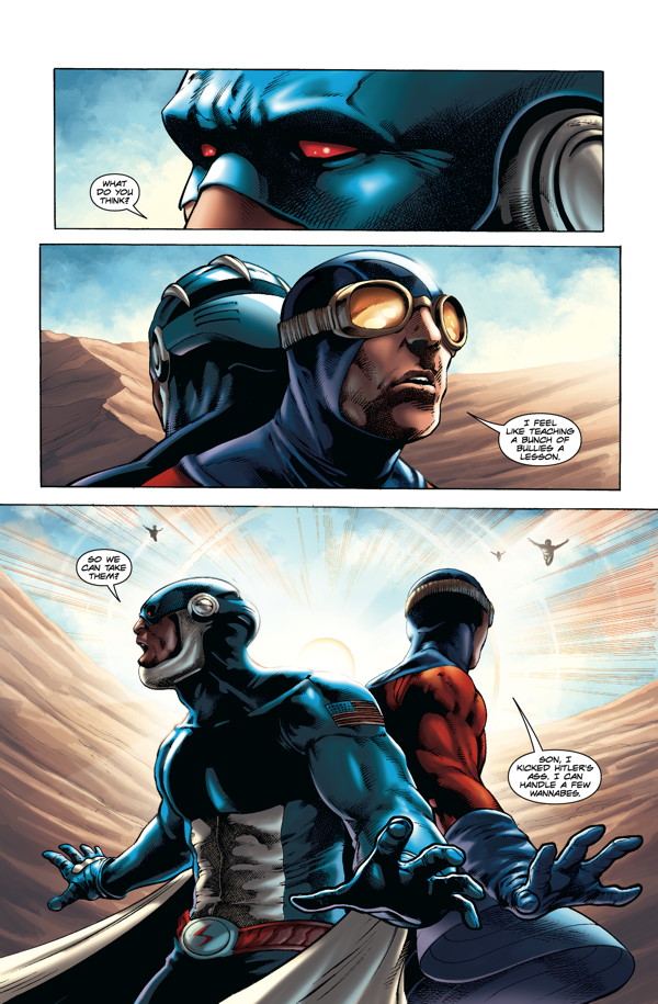 Skyman 4 Profile Dark Horse Comics