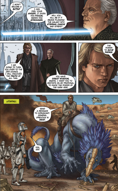 Star Wars: Episode III -- Revenge of the Sith #3 :: Profile :: Dark Horse  Comics