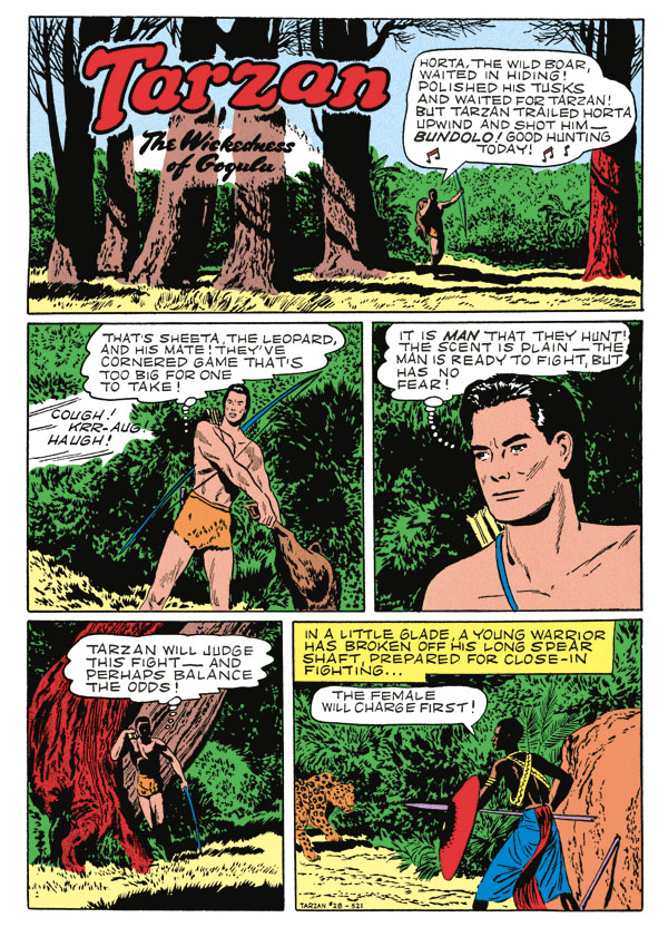 Tarzan Archives: The Jesse Marsh Years Volume 6 HC :: Profile :: Dark ...