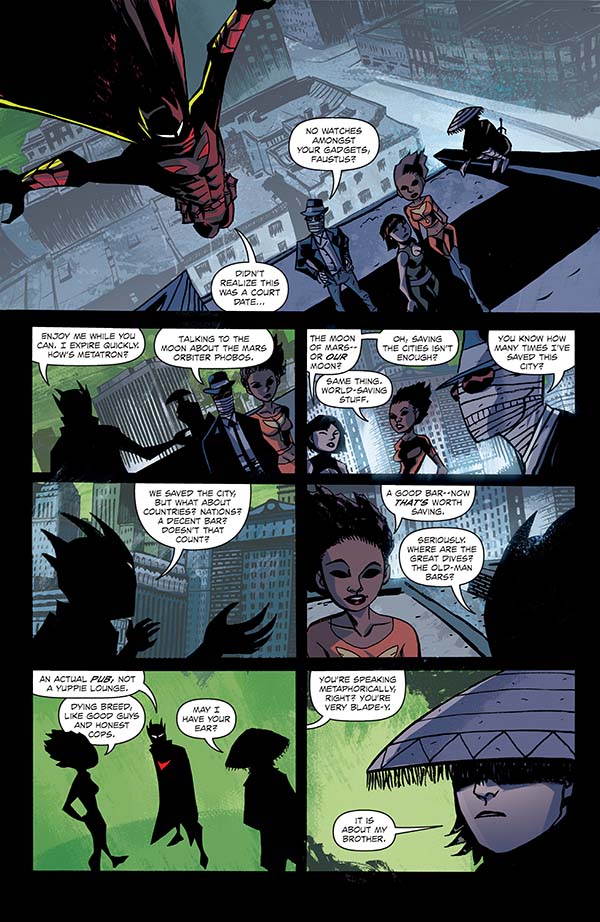 Michael Avon Oeming's The Victories 3 Profile Dark Horse Comics