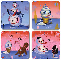 Gary Baseman Coaster Set