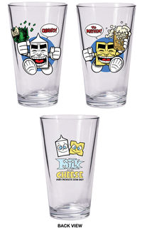Milk & Cheese Boxed Pint Glass Set