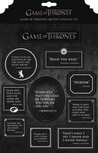 Game of Thrones Quotes Magnet Set