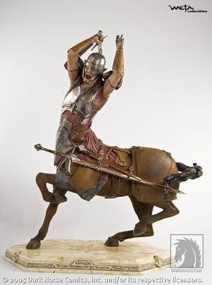 Weta Narnia Girls on Aslan Statue :: Profile :: Dark Horse Comics