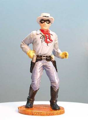 Classic Comic Characters #44: The Lone Ranger Statue :: Profile 