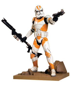 clone trooper statue