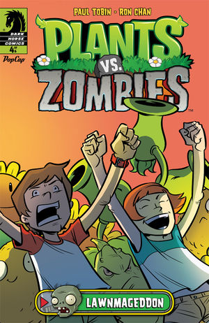Plants vs zombies comic books