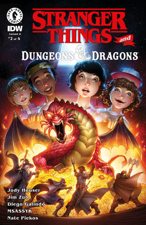 Stranger Things and Dungeons & Dragons #2 (Max Dunbar Variant Cover ...