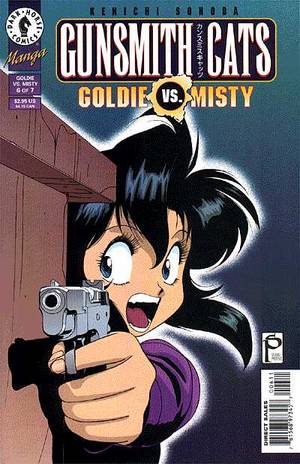 of 7 Gunsmith Cats Goldie vs Misty 6 - Dark Horse Comics