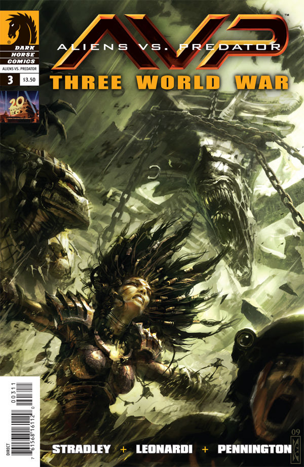 Aliens vs. Predator: Three World War #3 :: Profile :: Dark Horse 