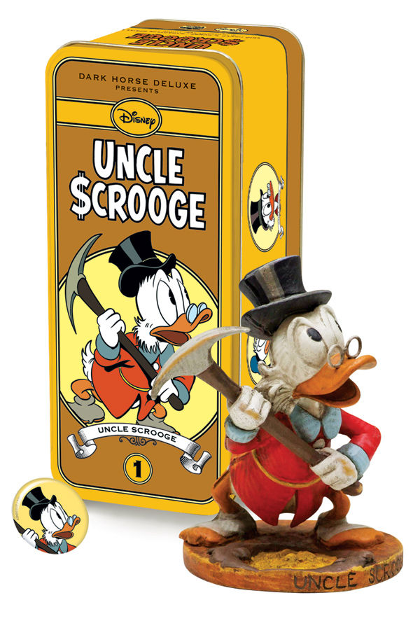 Classic Uncle Scrooge Series 2 #1: Klondike Statue :: Profile :: Dark ...