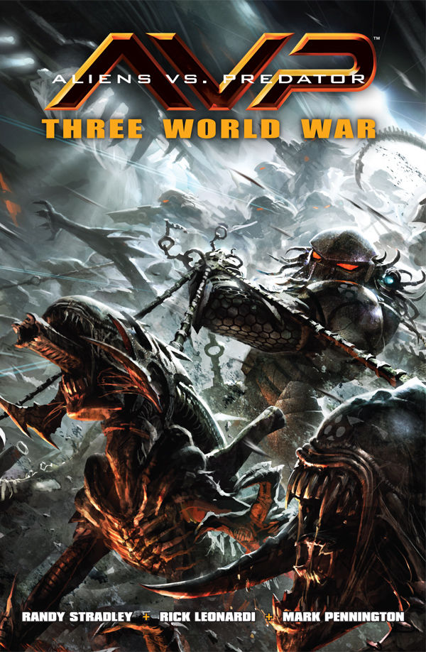 Aliens vs. Predator: Three World War #1 (Raymond Swanland cover