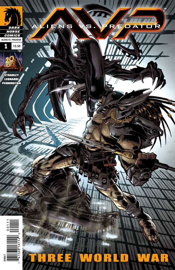 Aliens vs. Predator: Three World War #1 (Raymond Swanland cover