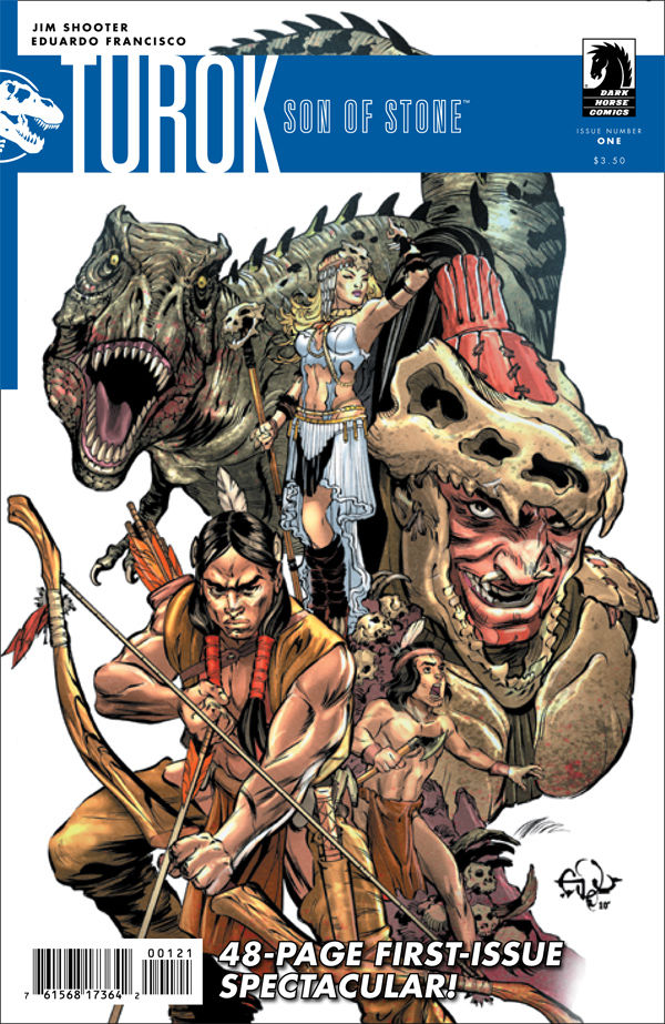 Turok, Son of Stone 1 (Eduardo Francisco cover) Profile Dark