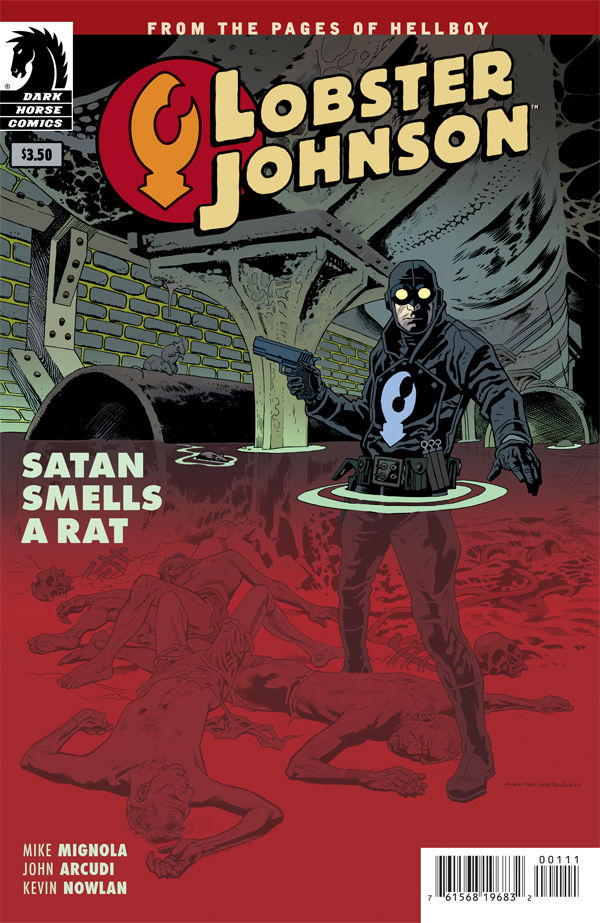 Lobster Johnson Satan Smells A Rat Profile Dark Horse Comics