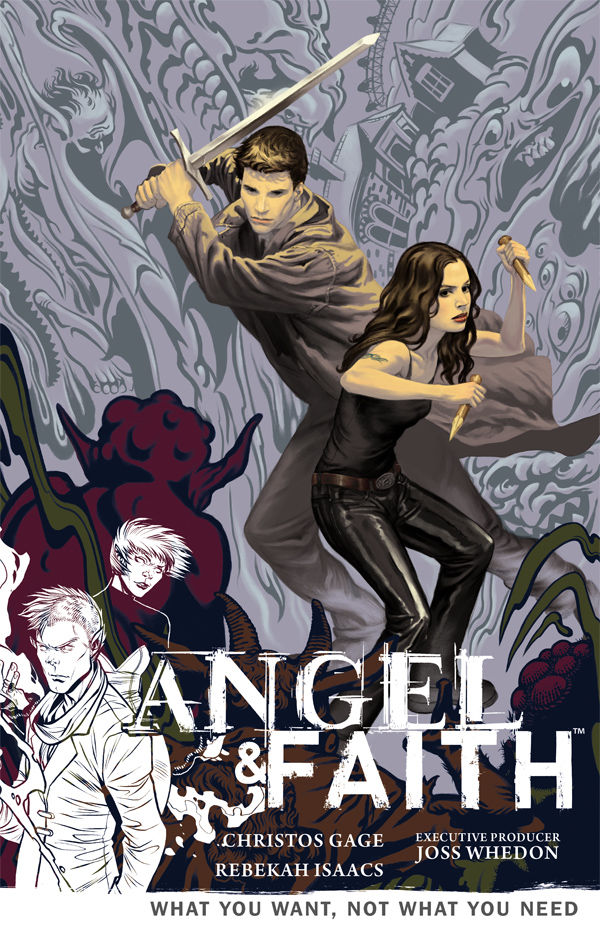 1 2 3 4 & 5 Dark Horse Graphic Novel Comic Book Angle & Faith Vol