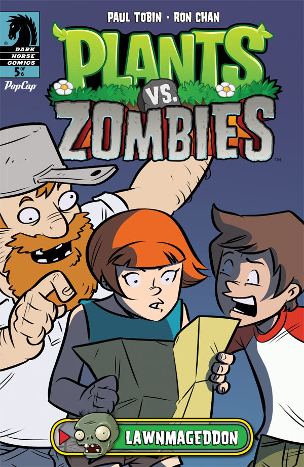 Plants Vs Zombies 5 Digital Exclusive Profile Dark Horse Comics