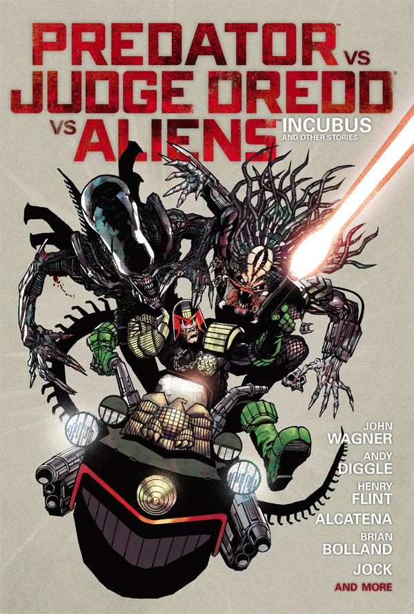 Dark Horse Comics on X: Predator vs. Judge Dredd vs. Aliens