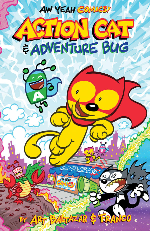 Aw Yeah Comics Action Cat And Adventure Bug Tpb