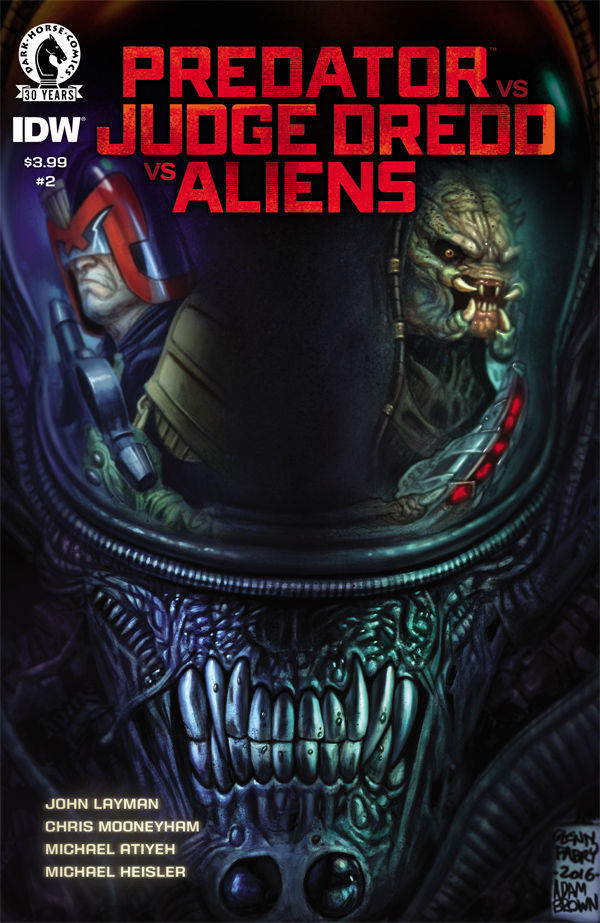 Predator vs. Judge Dredd vs. Aliens #4 :: Profile :: Dark Horse Comics