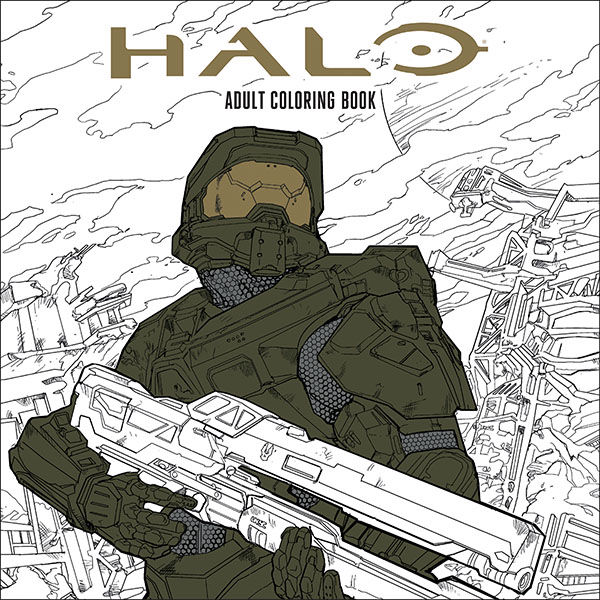 Download Halo Adult Coloring Book Tpb Profile Dark Horse Comics
