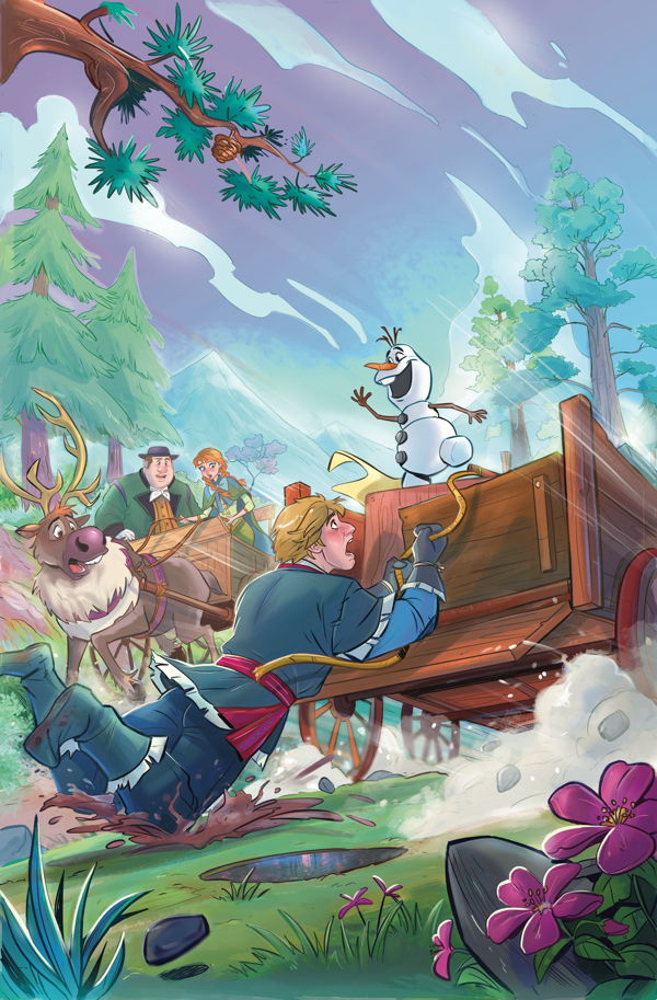Disney Frozen: Reunion Road #3 (Luisa Russo Variant Cover) :: Profile