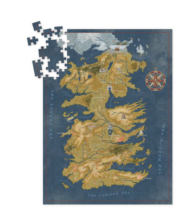 Cersei Lannister Westeros Map Dark Horse Deluxe 3004-759 Game of Thrones