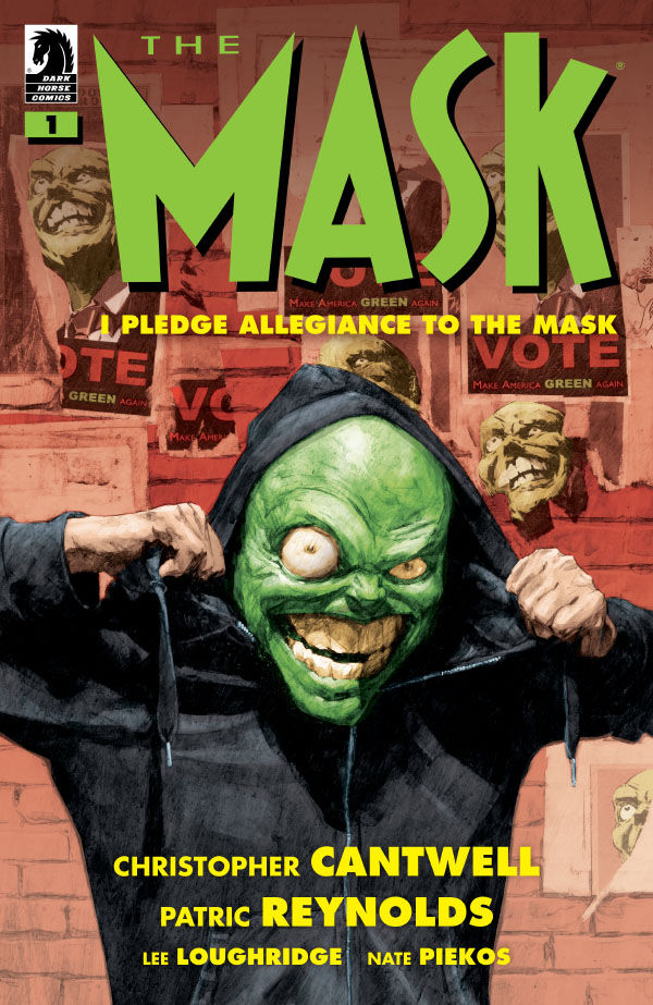 The good mask #1-4 miniseries dark horse VARIANTS i pledge Allegiance to the mask