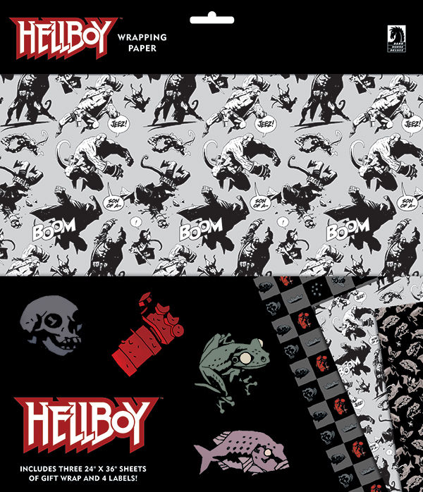 Hellboy Wrapping Paper – Dark Horse Direct