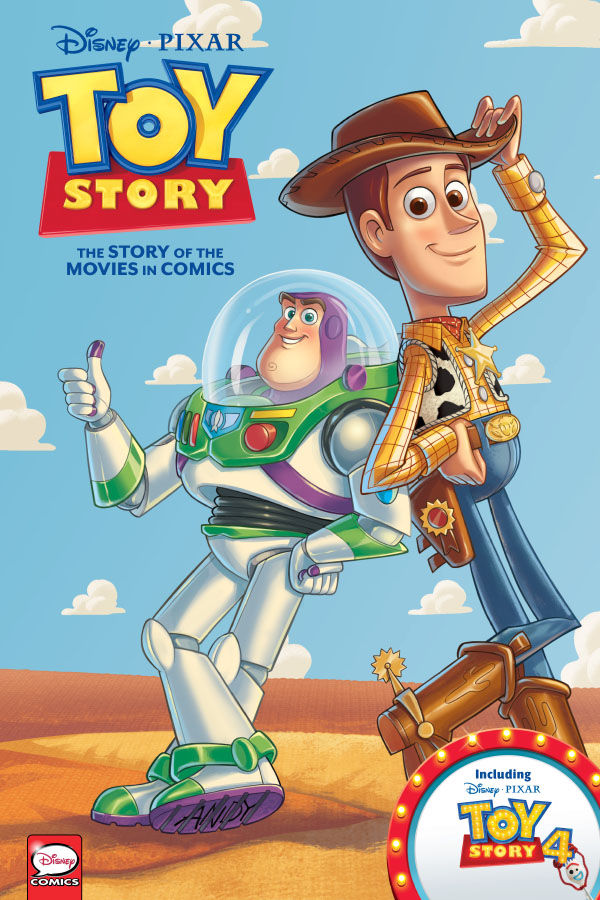 Disney/PIXAR Toy Story 1-4: The Story of the Movies in Comics HC