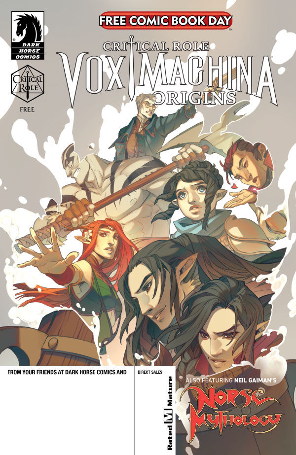 Free Comic Book Day 2020 (General) Critical Role/Norse ...