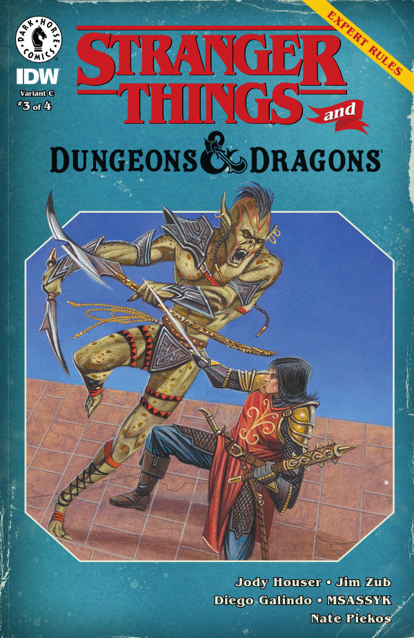 Stranger Things and Dungeons & Dragons #3 (David Michael Beck Variant