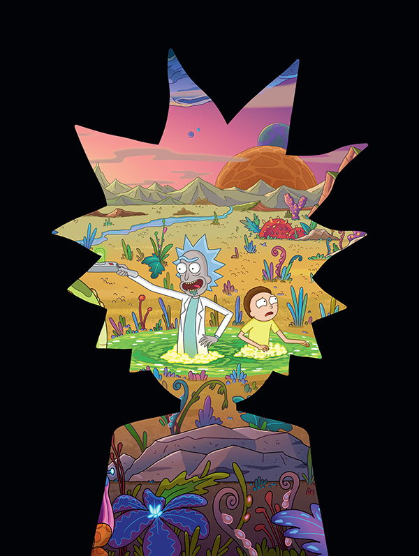 Art of Rick and Morty