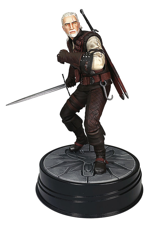 Witcher 3 Wild Hunt PVC Statuen Geralt Manticore 20 CM Dark Horse The 