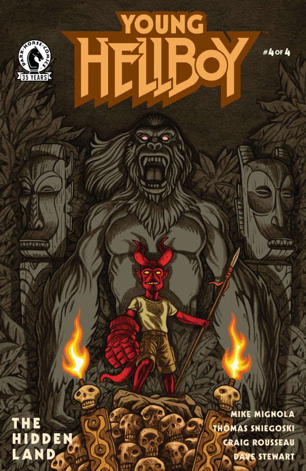 Young Hellboy: The Hidden Land #4 (Anthony Carpenter Variant Cover ...