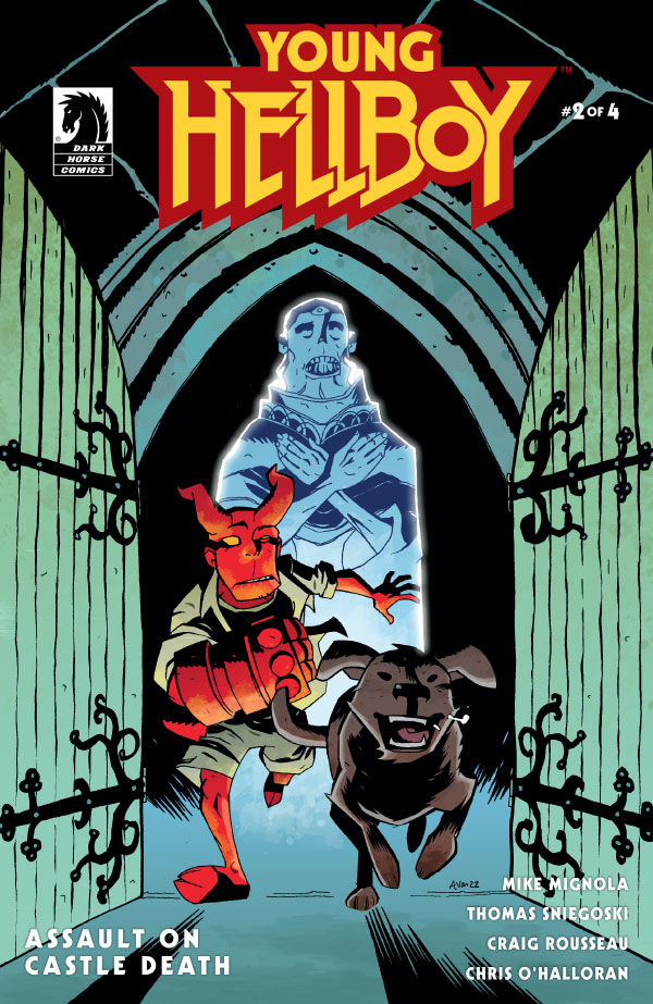 Young Hellboy Assault On Castle Death 2 Michael Avon Oeming Variant Cover Profile Dark 1983