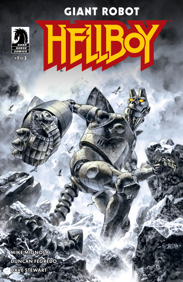 GIANT ROBOT HELLBOY Comic Book Series Announced By Dark Horse