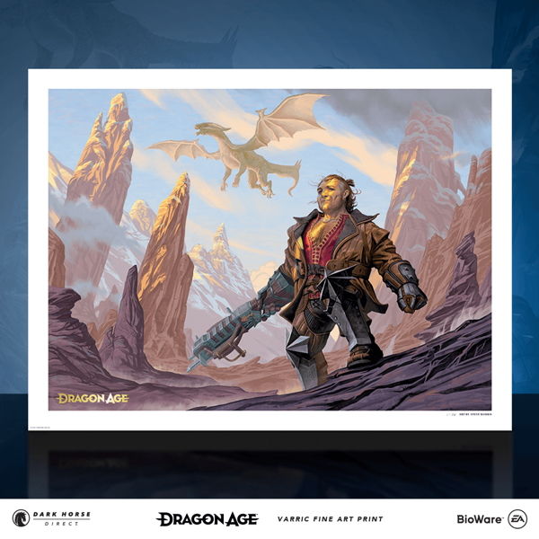 Varric Dragon Age: Varric Fine Art Print (Dark Horse Direct) :: Profile ...