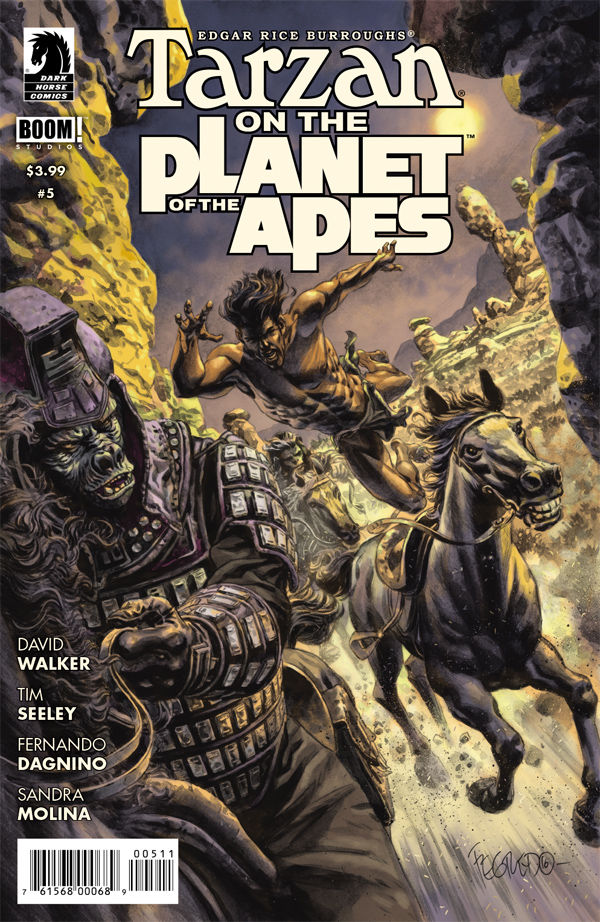 Tarzan on the Planet of the Apes #5 :: Profile :: Dark Horse Comics