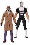 13. Doomsday Clock Rorschach Mime Action Figure 2 Pack