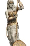 4. Wonder Woman: Princess of Themyscira Greek Statue