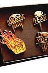 16. Judge Dredd Dark Judges Metal Pin Badge Set