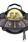 14. Rick and Morty Spaceship Die Cut Lunch Box