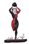 20. Harley Quinn Red White & Black Statue by Frank Cho