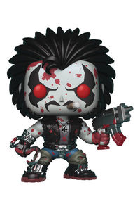 Pop DC Heroes Lobo Previews Exclusive Bloody Vinyl Figure